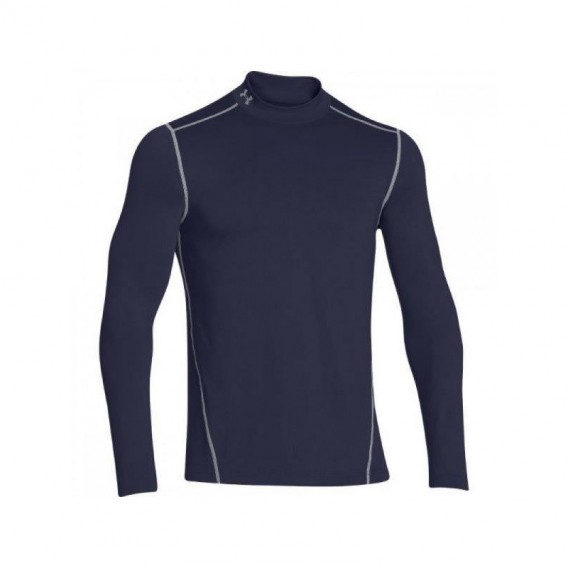 Pánské Tričko Under Armour EVO CG Fitted LS Mock