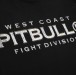 Tričko PitBull s krátkým rukávem v černém provedení. Na hrudi originální velký potisk PitBull West Coast Fight Club