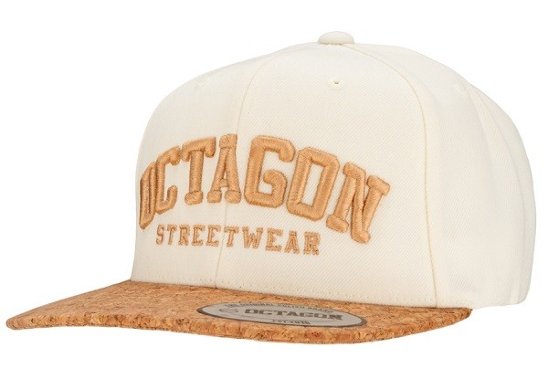 Snapback Octagon Cork White