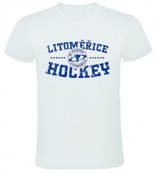 Dětské Tričko Litoměřice Hockey White