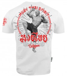 Tričko Octagon Muay Thai Spirit White