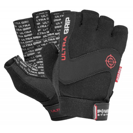 Fitness Rukavice Ultra Grip černá