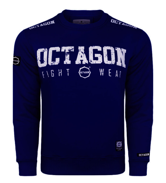 Mikina Octagon Fight Wear Dark Navy Bez Kapuce