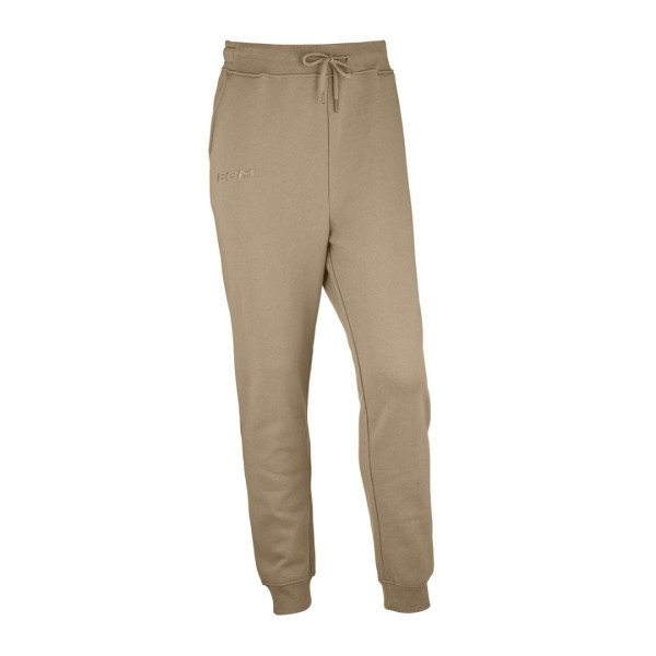 Tepláky CCM Core Fleece Cuffed Jogger Sand