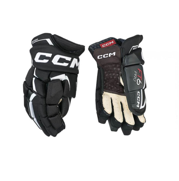 Hokejové Rukavice CCM JetSpeed FT6 Pro Black