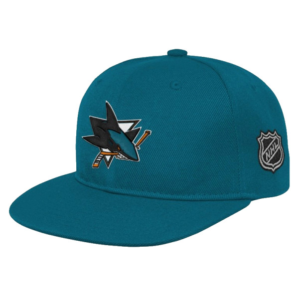 Dětský Snapback San Jose Sharks Logo Flatbrim