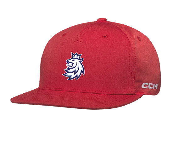 Snapback Český Hokej CCM Lev Red