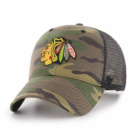 Kšiltovka Chicago Blackhawks Camo Branson '47