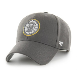 Kšiltovka Boston Bruins Metallic Snap ’47 MVP Šedá