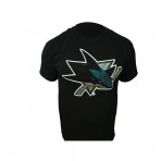 	Tričko Tomáš Hertl Lightspeed Player od značky LevelWear s logem San Jose Sharks na hrudi.