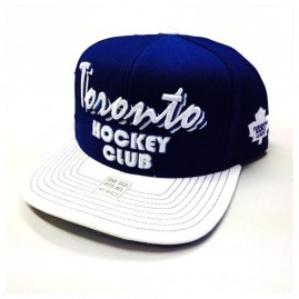 Snapback Toronto Maple Leafs CCM Script